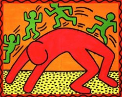 thepacky: Keith Haring - Untitled (1982)