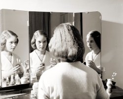 fifties-sixties-everyday-life:  Mirrors,