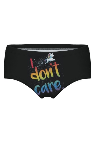 grandartisanpuppy:Adorable Printed Women’s UnderwearI don’t care >> DonutsUnicorn >> Gir