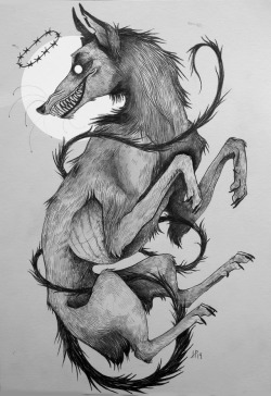 tenvishund:An Anubisesque-deity - a commission