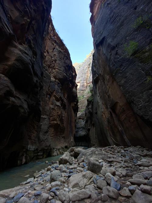 oneshotolive:  The Narrows, Zion National Park [OC] [3024 x 4032] 📷: emmabstanley 