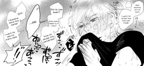 Edi's reading yaoi