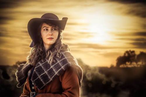 My character, Mary O’Moore, a naturalist at Blackpowder and Bloodlines LARP in Victoria, Australia. 