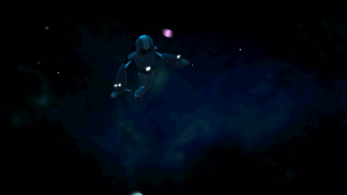 Two GIFs from my contribution to the Toonami 20th Anniversary Exquisite Corpse project.  All do
