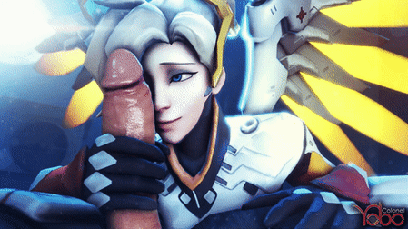 hentai-dreams-goddess-third:  Your Guardian Angel is here 💛 Overwatch hentai collection