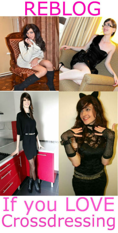 rainydetectivetiger: take-my-manhood: YES i would love to fuck a crossdresser Love it