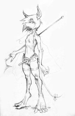 adambrycethomas:An older sketch of Freya,