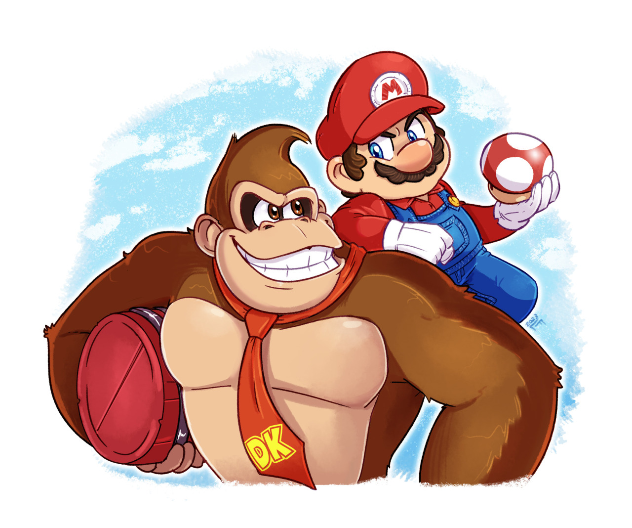 Little fan art, both for the Mar10 and the Movie’s final trailer.
It’s gonna be great, guys. Really digging the animation, it’s so nice to watch. Also, Donkey seems to match really well with Mario’s power up.
Really, the final trailer hyped me even...