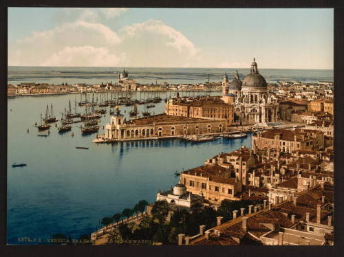 Цветные фотографии Италии в конце 19 века.Color photographs of Italy in the late 19th century.Фотогр