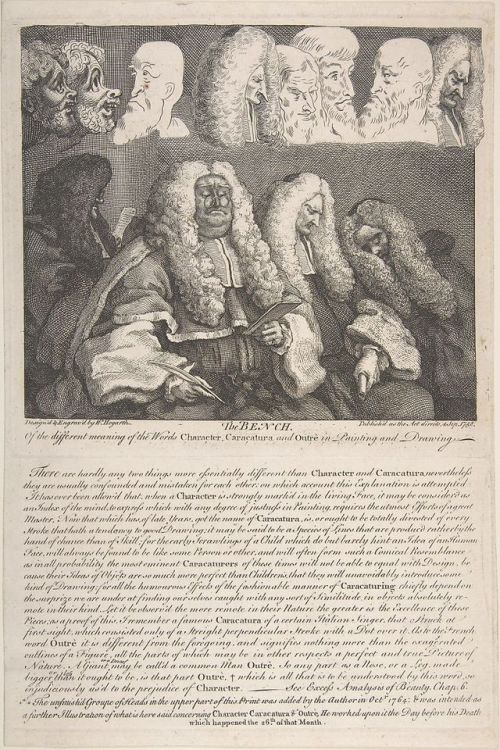 William Hogarth, The Bench, 1758, etching and engraving; fifth state of five, 324 x 217 mm, New York