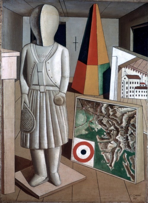 The Metaphysical Muse, Carlo Carrà, 1917