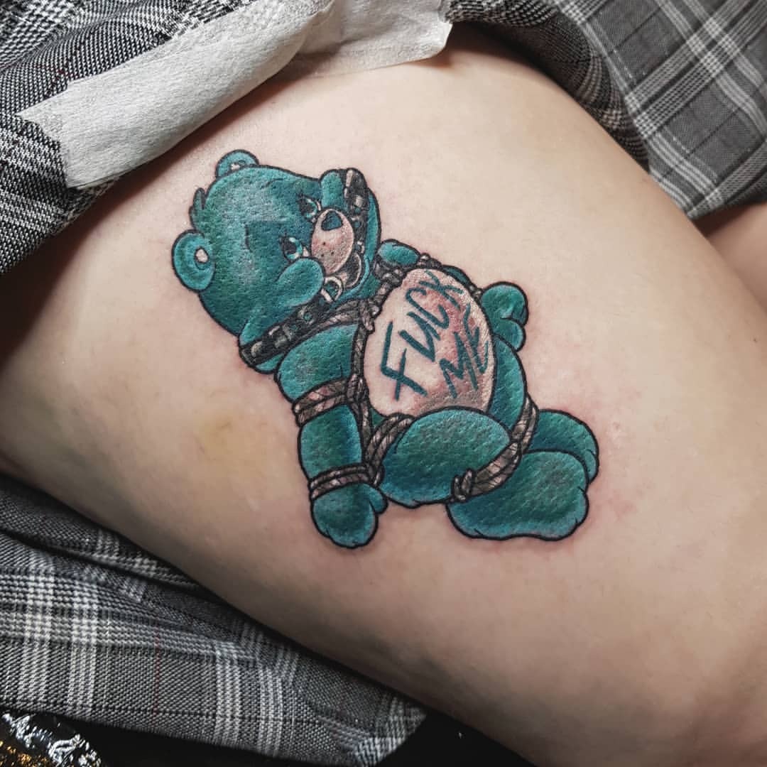 The Top 41 Teddy Bear Tattoo Ideas  2021 Inspiration Guide