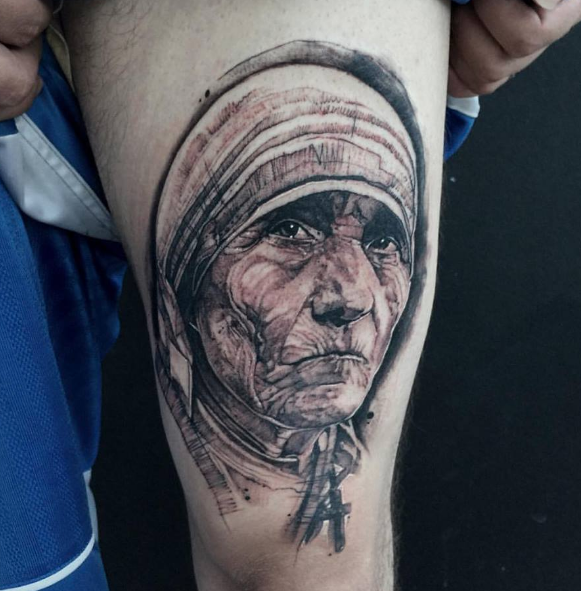 Mother Teresa  Tattoo work Tattoos I tattoo