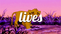 gewalee:  the fangirl challenge [5/7] animated movies → the lion king 