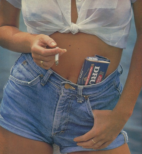 Unknown model for Drum Cigarettes, 1980
