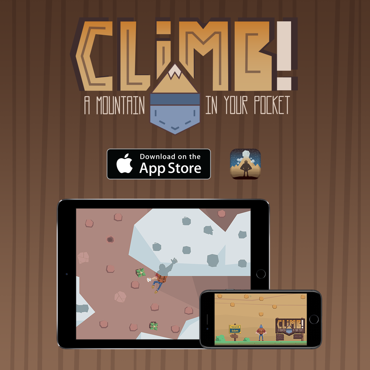 Climb! A Mountain in Your Pocket now available for iPhone & iPad.
https://itunes.apple.com/us/app/climb-amiyp/id1202905758?l=es&mt=8