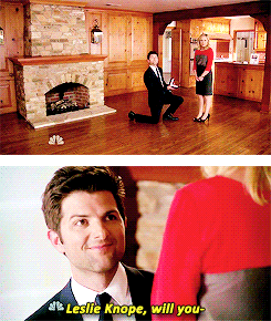 kerrywashingten:  Ben/Leslie Meme → 1/6 Scenes ↳ Proposal in 5x05 
