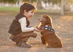 godotal:  Chewie, we’re home!   Kids and their pets are the most adorable thing on this planet lol