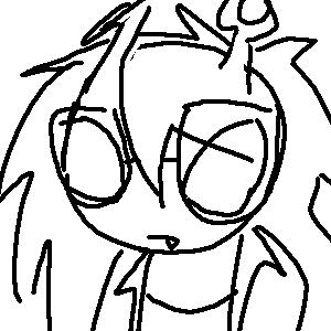 Vriska Serket wearing a collared jacket and a sports bra.