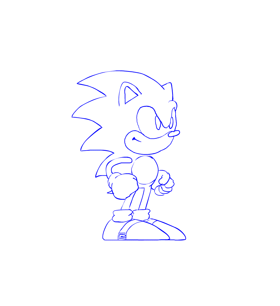 Sonic Hand Drawn Sprites - GIFs - Imgur