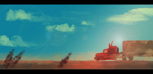 Color study inspired by Into the Wild