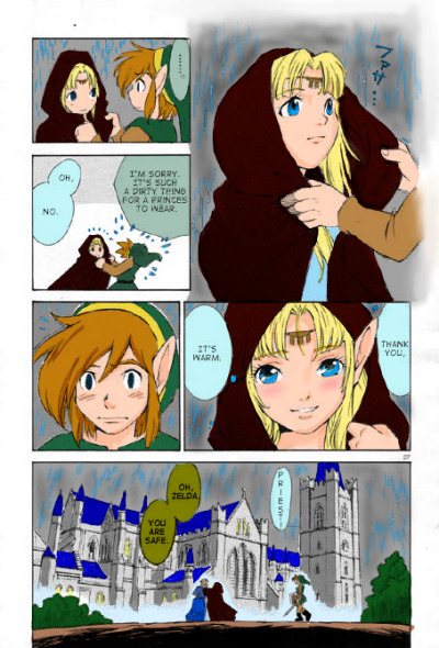 Zelda's Beloved- [ART SCENES] (botw zelink/Link x Zelda fanfic