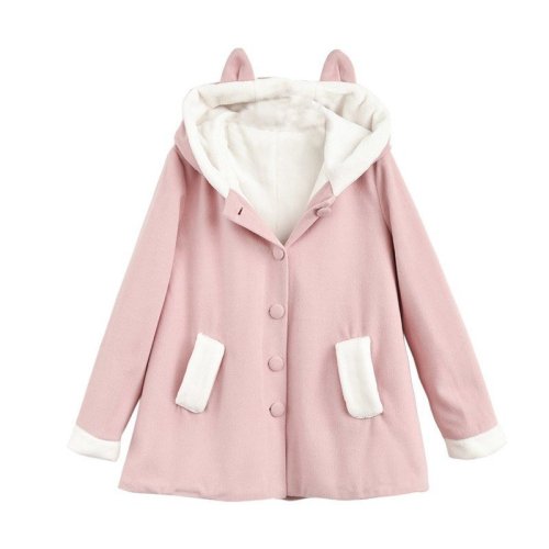 ♡ Kitty Ear Coat - Buy Here ♡Discount Code: XMAS5 ($5 off any order over $50!)Please like, reblog an