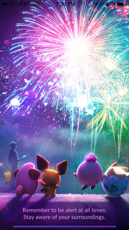 magical-awesome-kid: LOOK AT THE BEAUTIFUL PHOTO FROM POKÉMON GO FOR NEW YEARS!!!