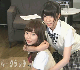 masatokusaka:  Madoka is still trying to figure out how to do a Camel Clutch to Ayachan!  She’s getting closer, but she’s still not getting it right. And poor Ayachan’s really getting stretched! 
