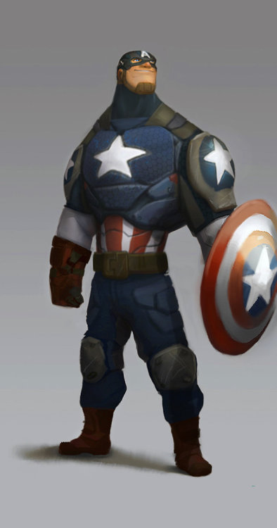 extraordinarycomics:  Marvel Artwork Created by Corey Smith