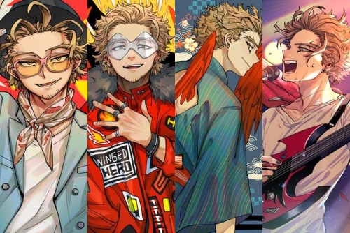  My new and previous arts of Hawks in fashion https://kadeart.bigcartel.com/product/bnha-hawks-fashi