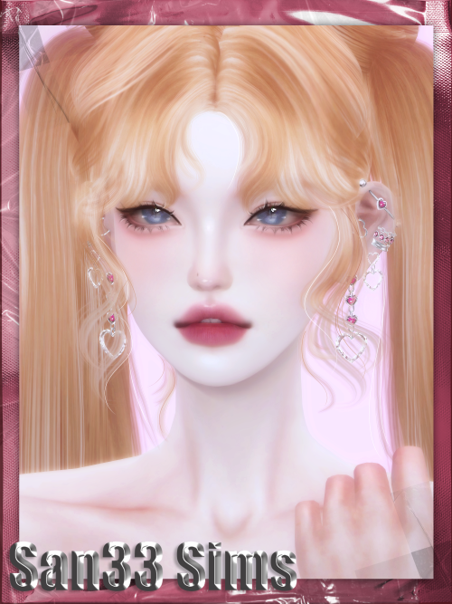 ❤【333】Love chain earringcategory:earring（ears+earring）contain： female4 coloursGame screenshots using