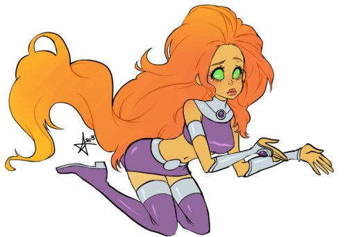 starexorcist:cartoon outfit + comic hair = cute