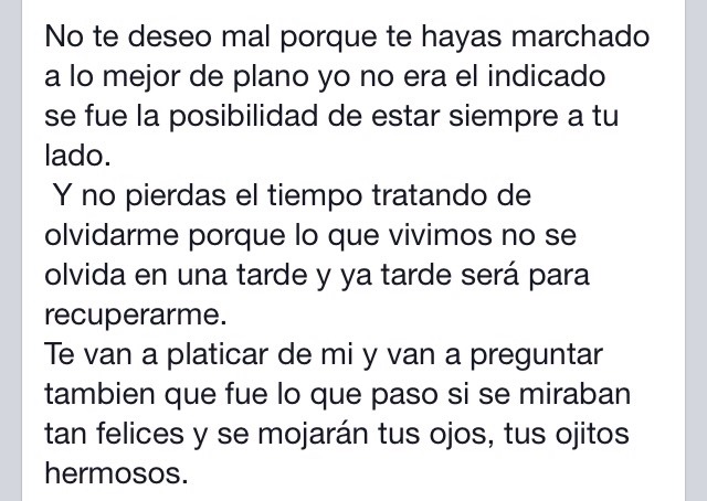 que-te-llore-el-cielo:  Ya te perdí la fe 🎶👌