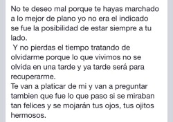 que-te-llore-el-cielo:  Ya te perdí la fe 