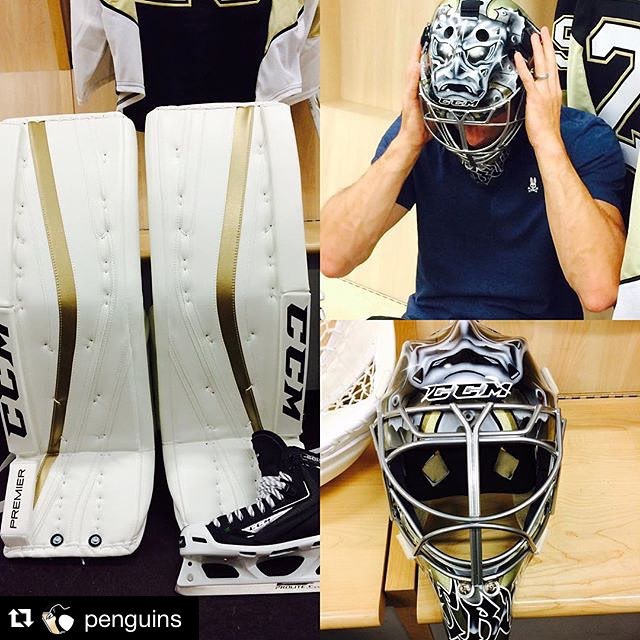 Marc Andre Fleury Gear + Pads