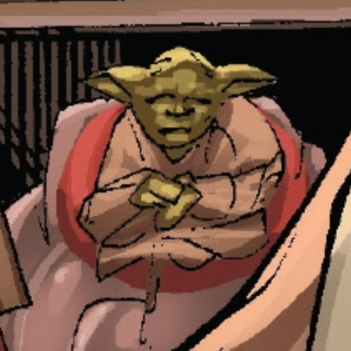 bad-comic-art:Yoda in Jedi of the Republic: Mace Windu #5 (2017) art by Denys Cowan