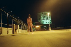 aussielicious:  meyouanddoom:  So last night i went to the top of the parking garage across from the court house stripped down and got naked.   A bit of random public nudity is always good 