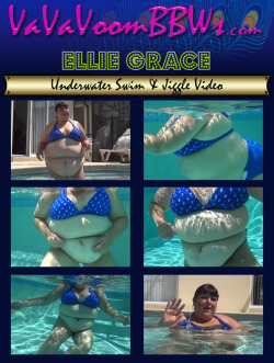 Join This Hot British Babe In The Pool In Her Sexy Blue Bikini. Check Out Her Rolls