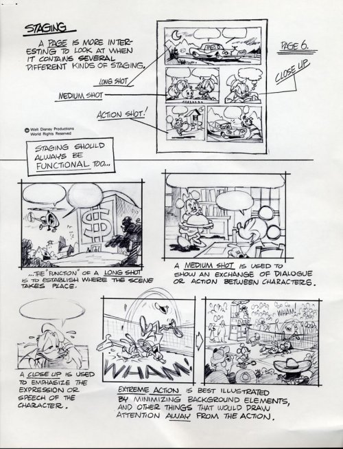 aapstra: Disney’s Comic Strip Artist’s Kit by Carson van Osten. You might know these already, but it is such good stuff I don’t think anybody minds if I share it here again. These hand-outs were meant as a way to get beginning artists working on