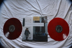 wond3ryears:  i was lucky enough to grab one of these a few days back brand new - the devil and god are raging inside me  3rd press red marble No. 591 out of 666 