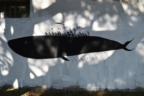 asylum-art-2:Street art of David de la Mano   the print partnership presents his latest endeavor, ‘e