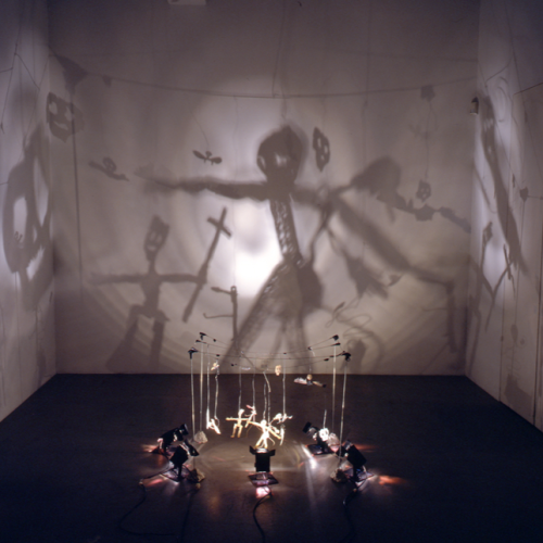 m0lledwyyne:Christian Boltanski (1944) Théâtre d’ombres (Theatre of Shadows)