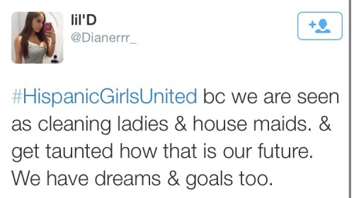 iwantalexturner:Can we please take a moment to appreciate the tag #HispanicGirlsUnited