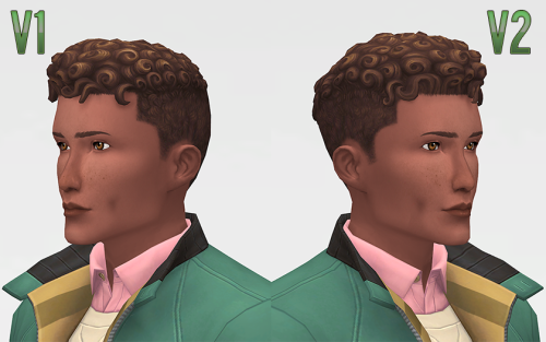 cmescapade:  “Dalliance” - BG Curly Undercut Mesh Edit this was going to be part of some