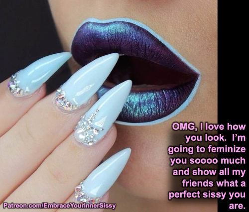 embraceyourinnersissy: It would be so sweet if you would come visit me at my Patreon site, too. 