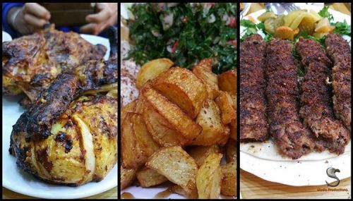 <p>#iraqi #food #seagull #media #productions #adeeb #alkhafaf #london #uk #kabab #chicken #potato #salad</p>
