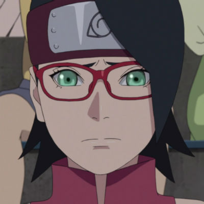 sunflower-uzumaki:   A concept: Sarada with her mother’s eyes.