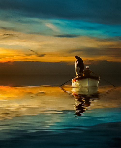 maya47000:  “Fishermen” ~ Kerim Marangoz 