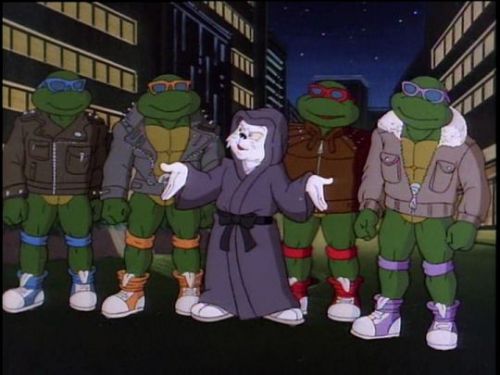 In Honor Of Easter I Would Like To Remind Everyone The 1987 Turtles Not Only Know One But TWO Anthropomorphic